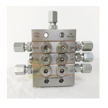 Pneumatic Oil Stainless Steel Air Distribution Valve VA Pvc